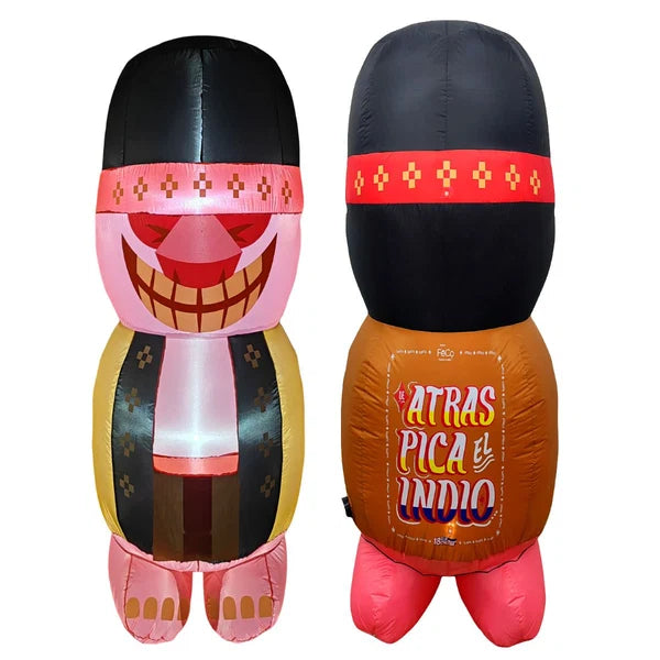 DECO INFLABLE INDIO PICARO 170CM X1UNI