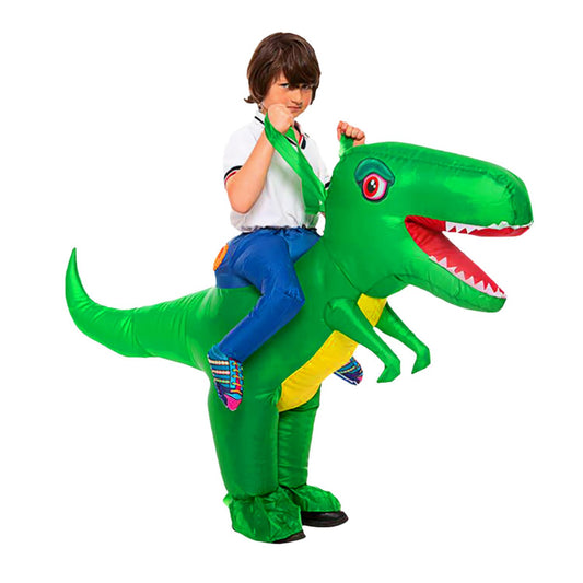 TRAJE INFANTIL INFLABLE DINO RIDE 80-120CM X1U