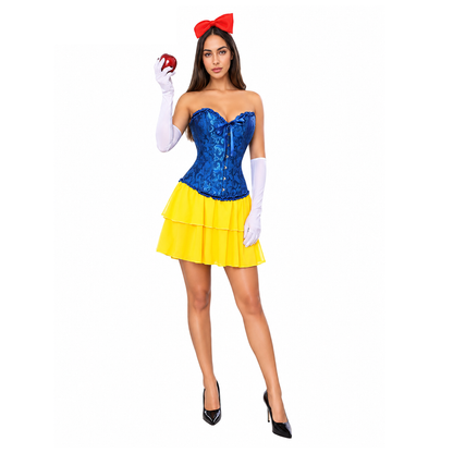 TRAJE PRINCESA AZUL - DIFERENTES TALLAS