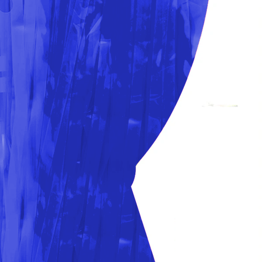 CORTINA FLUOR AZUL 2X1M