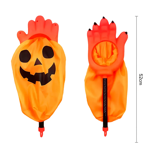 STICK RETRÁCTIL 84CM BOLSA CALABAZA NARANJO X1U