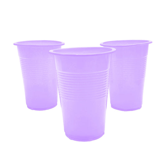 VASO PLASTICO BKN 300CC LILA X50U