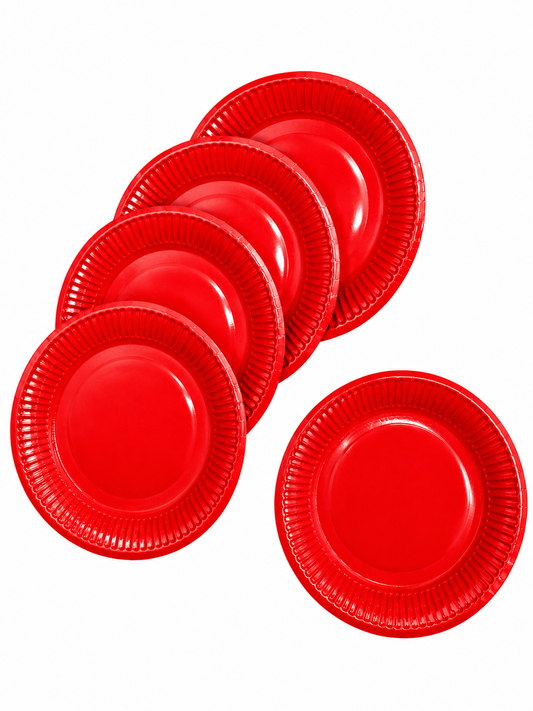 PLATO 7 CARTON ROJO X25U