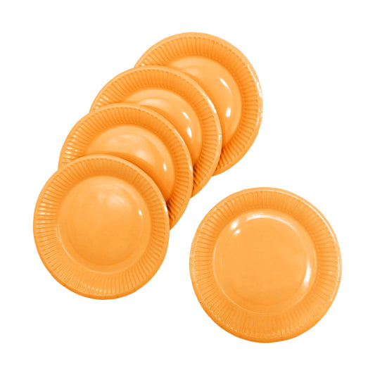 PLATO 7 CARTON NARANJO X25U