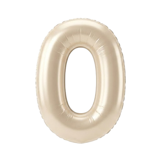 GLOBO METALICO 32 BEIGE PASTEL #0