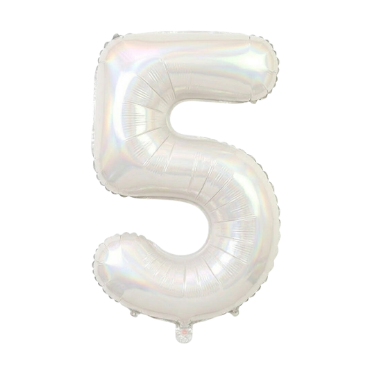 GLOBO NUMERO 5 METRO NACARADO