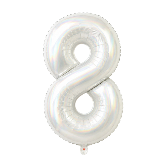 GLOBO NUMERO 8 METRO NACARADO