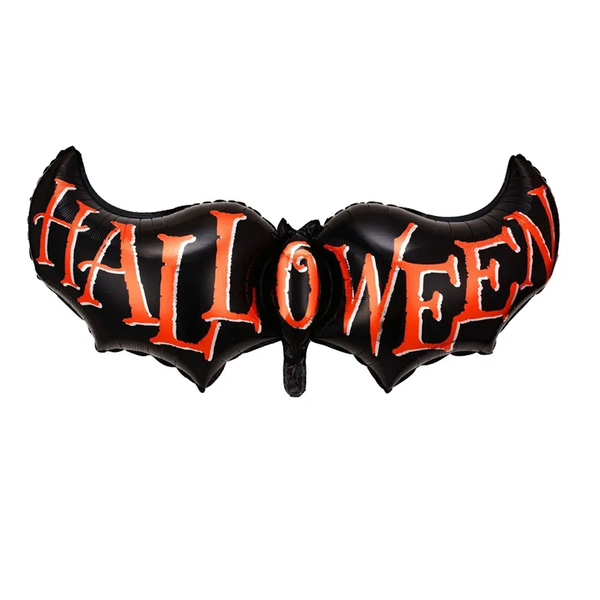 GLOBO METÁLICO MURCIÉLAGO HALLOWEEN 97X61CM