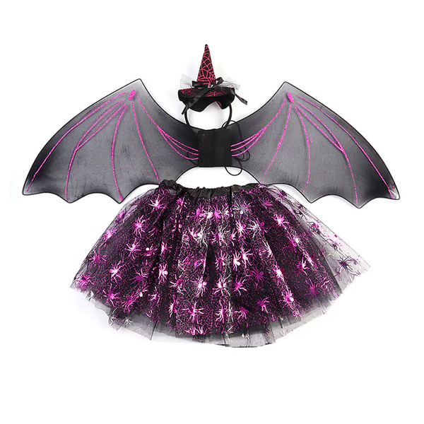 CONJUNTO DE MURCIÉLAGO HALLOWEEN X2U