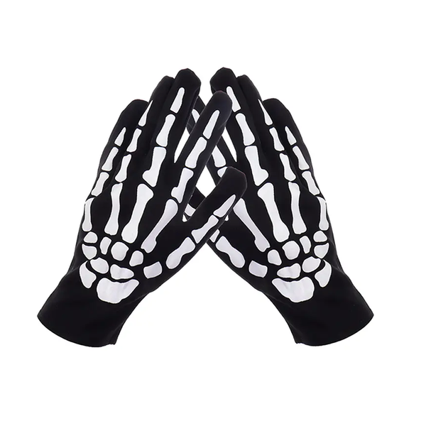 GUANTES DE ESQUELETO 11X21CM