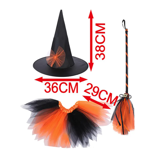 ACCESORIOS DE DISFRAZ DE BRUJA X3U