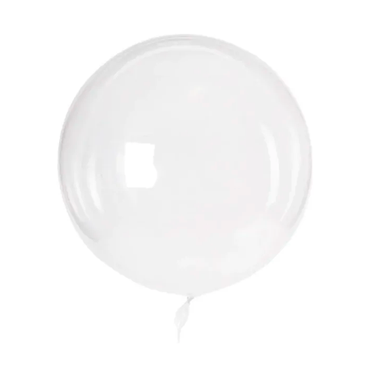 GLOBO BURBUJA TRANSPARENTE 24" 61CM X1U