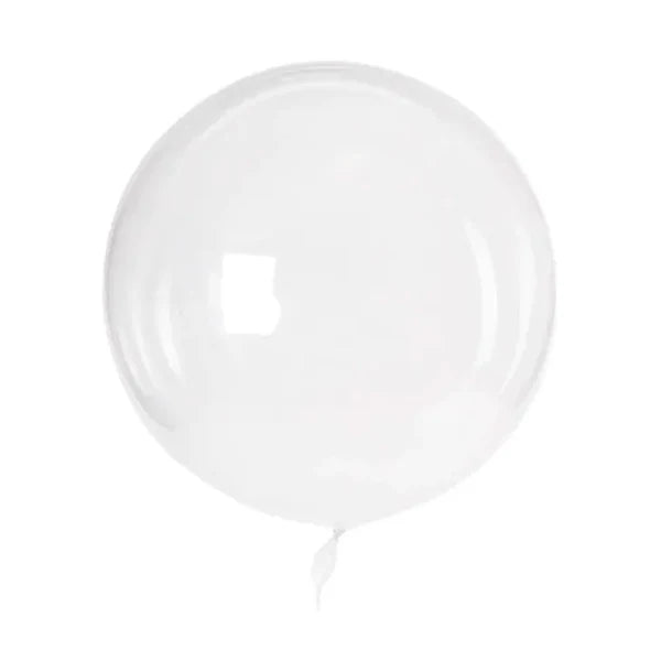 GLOBO BURBUJA TRANSPARENTE 24" X10U PARTY