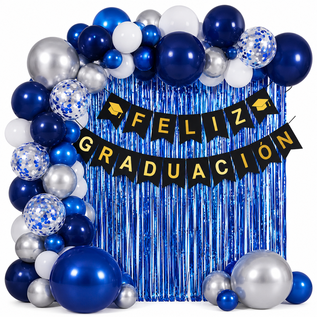 SET DE DECORACION "FELIZ GRADUACION" X27U