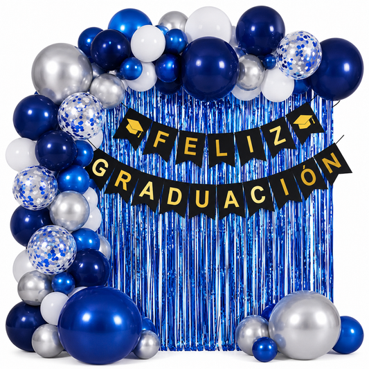 SET DE DECORACION "FELIZ GRADUACION" X27U