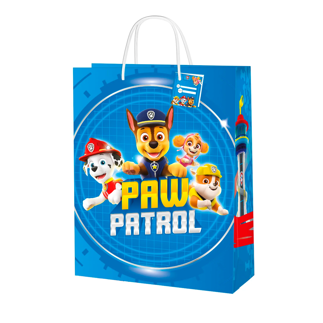 BOLSA DE REGALO GRANDE PAW PATROL