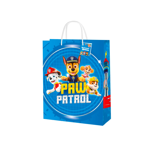 BOLSA DE REGALO MEDIANA PAW PATROL