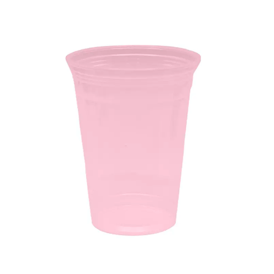 VASO PLASTICO ROSADO 560ML X10U