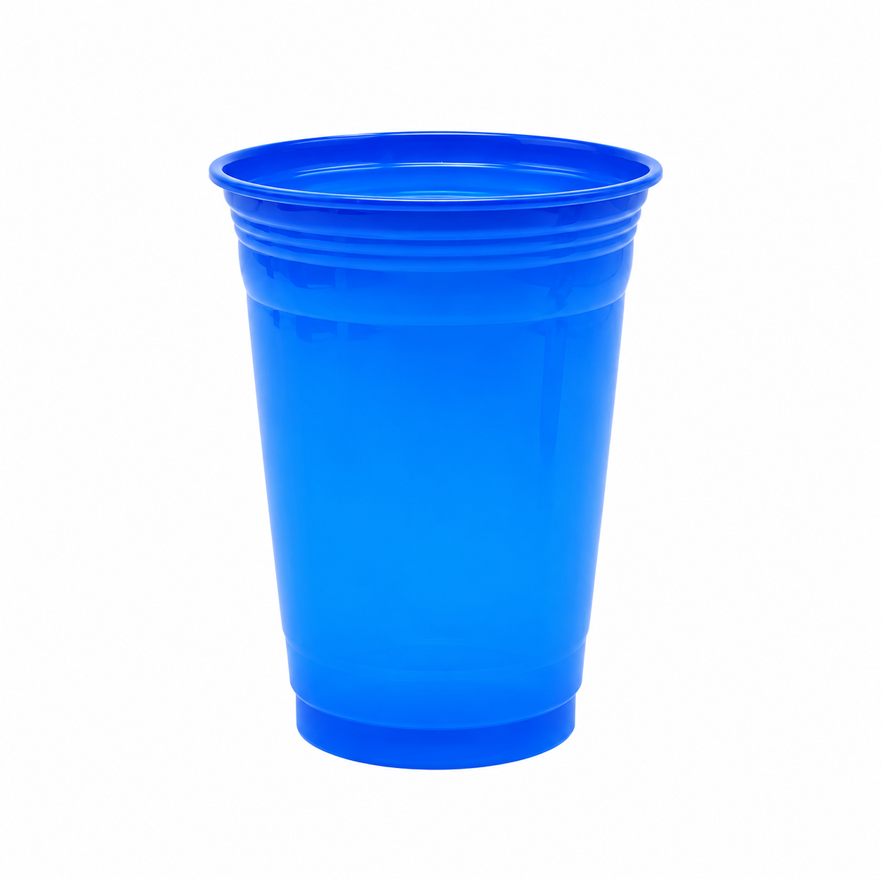 VASO PLASTICO AZUL OSCURO 560ML X10U