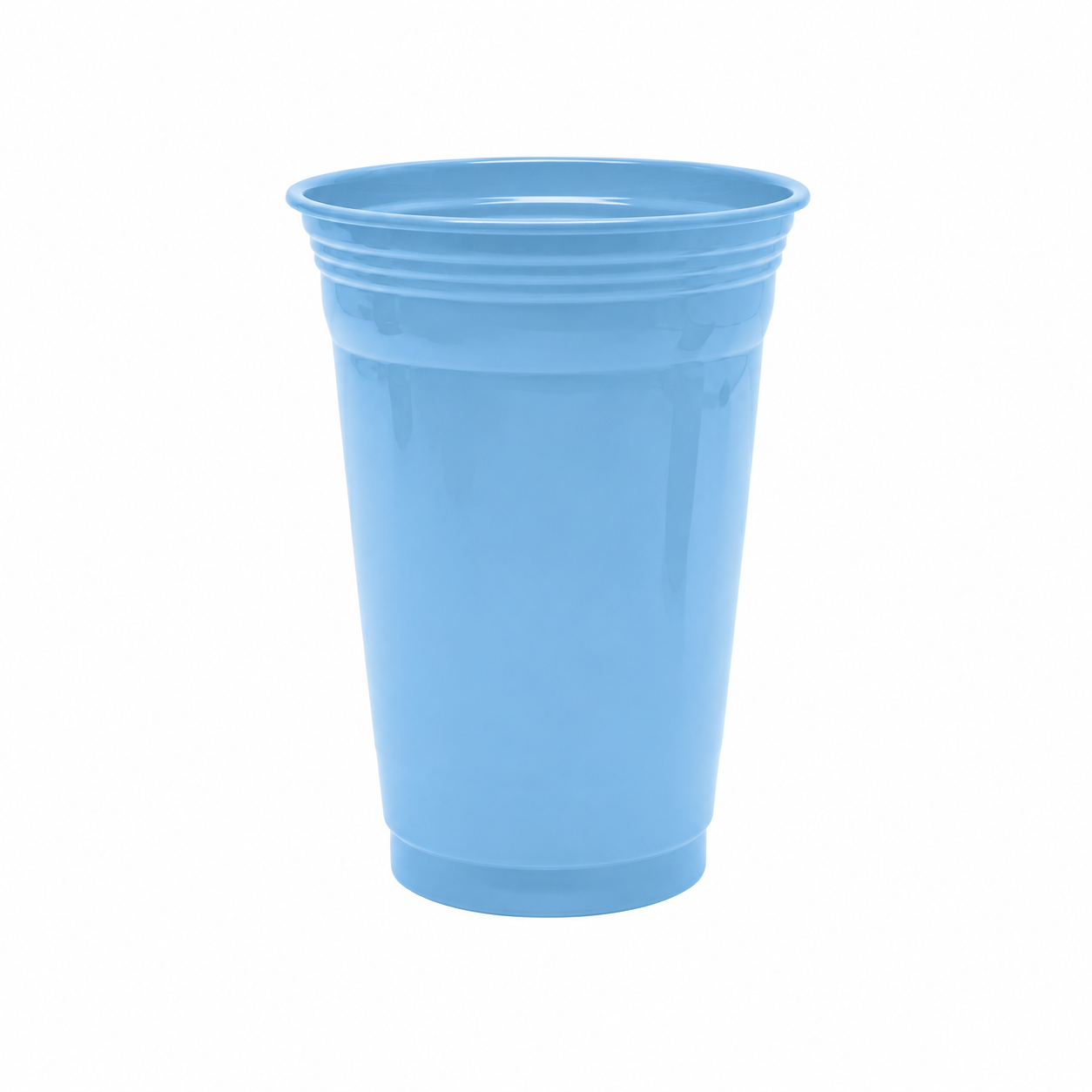 VASO PLASTICO AZUL CLARO 560ML X10U