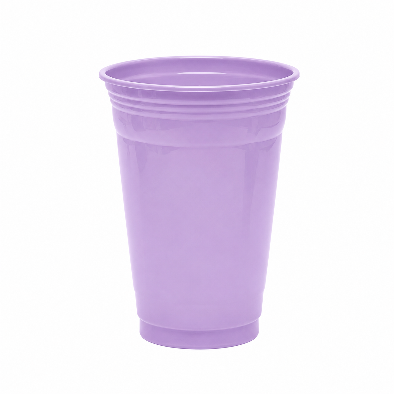 VASO PLASTICO LILA 560ML X10U