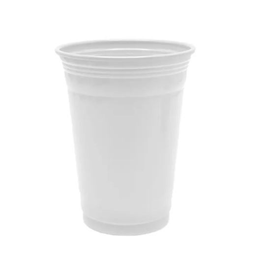 VASO PLASTICO BLANCO 560ML X10U