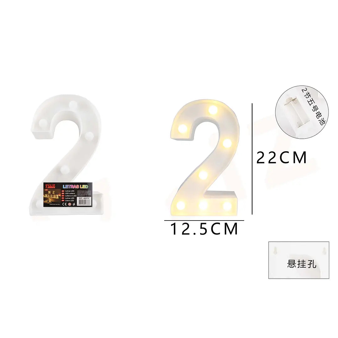 NUMERO LED 2