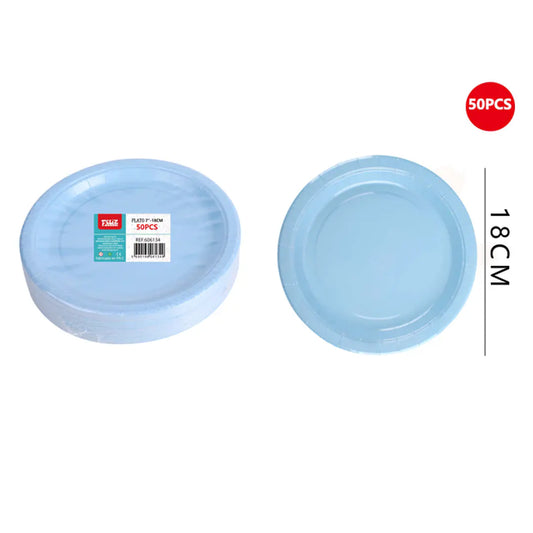 PLATO 7 CELESTE CARTON X50U