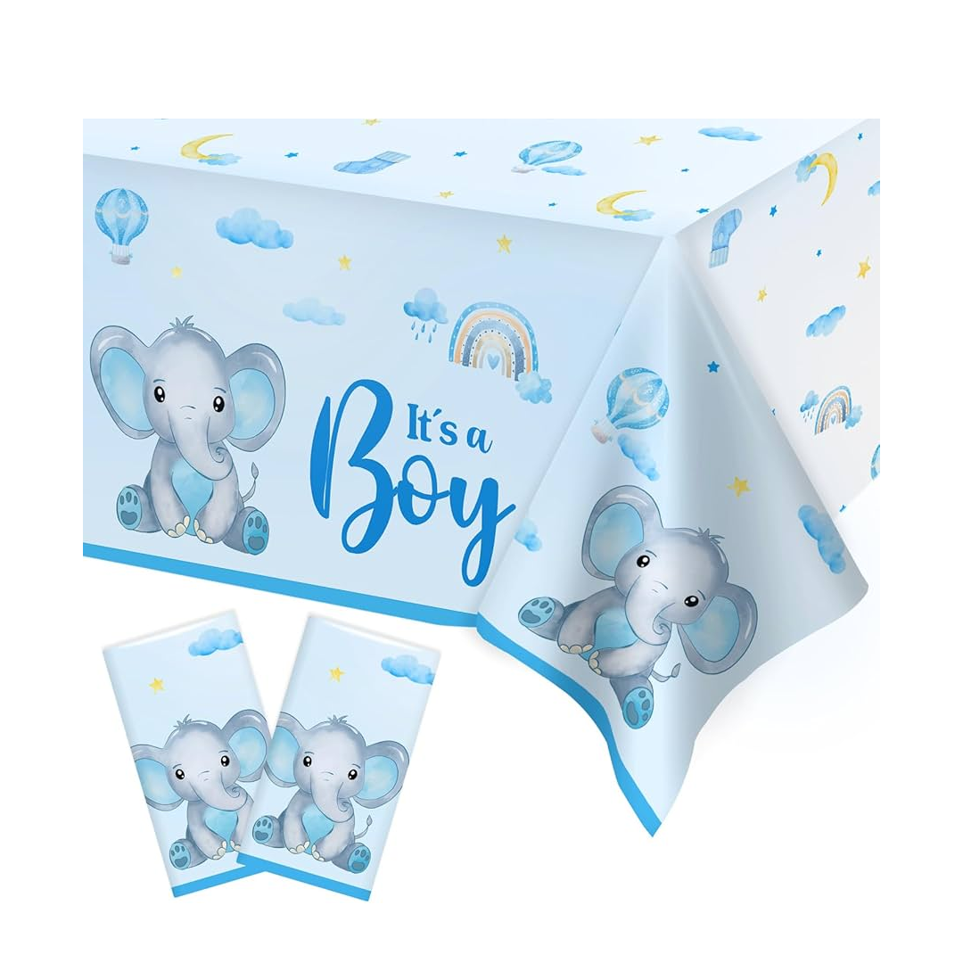 MANTEL BABY SHOWER NIÑO X1U