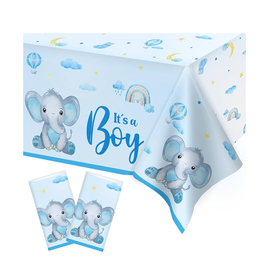 MANTEL BABY SHOWER NIÑO X1U