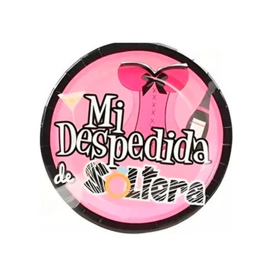 PLATO MI DESPEDIDA DE SOLTERA X6U