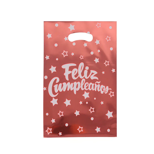 BOLSA DE DULCES ROSEGOLD X10U