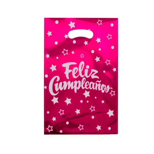 BOLSA DE DULCES FUCSIA X10U