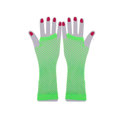 GUANTE MALLA VERDE 20CM X1U