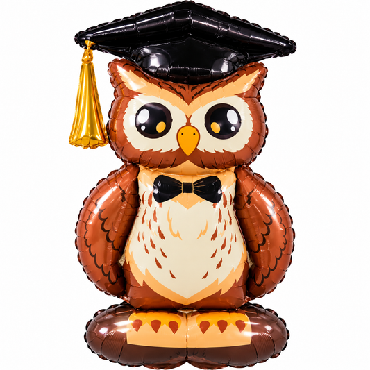 GLOBO METALICO BUHO GRADUADO X1U