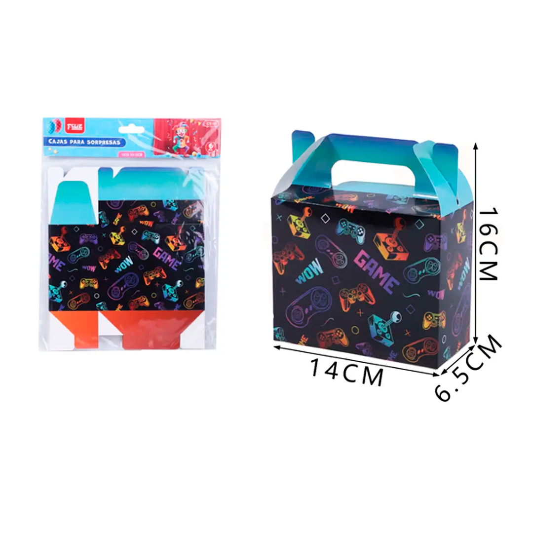 CAJA DE SORPRESAS GAME X6U