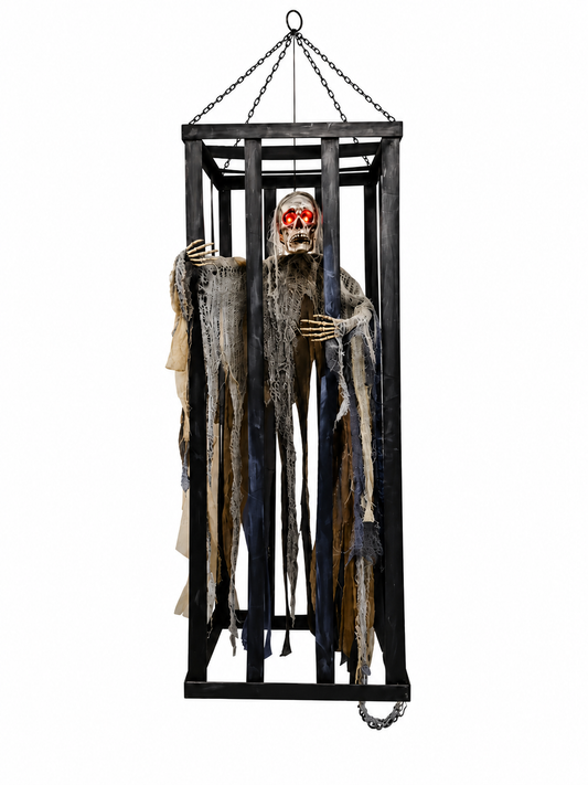 ANIMATRONICS ESQUELETO ENJAULADO 200CM X1UNI