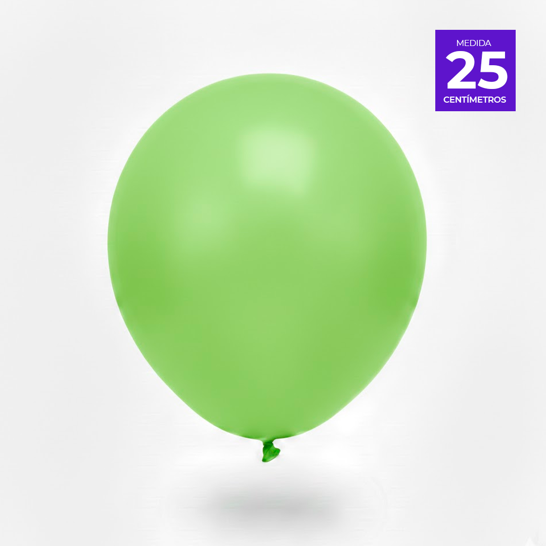 GLOBO LISO R10 X50U VERDE LIMA