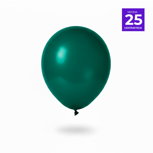 GLOBO LISO R10 X25U VERDE SELVA