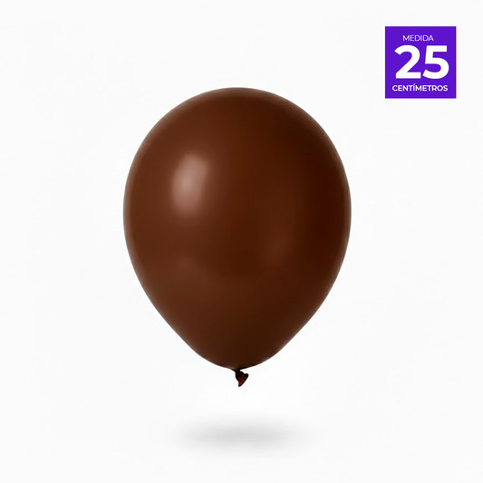 GLOBO LISO R10 X50U CAFÉ OSCURO