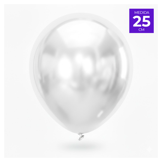 GLOBO PERLADO R10 X50U BLANCO