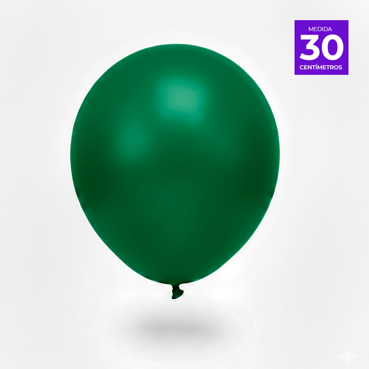GLOBO LISO R12 X25U VERDE SELVA