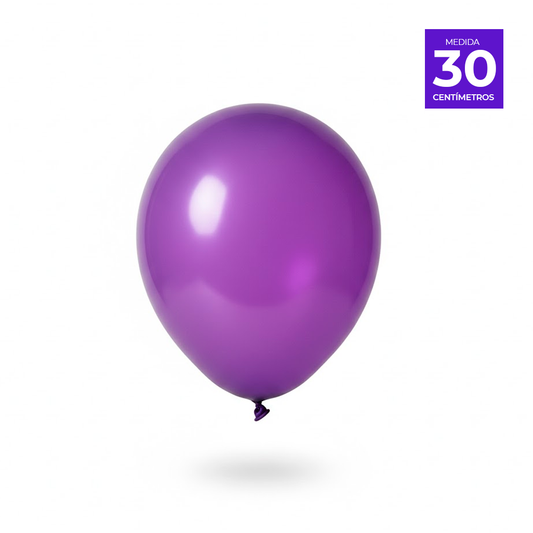GLOBO LISO R12 X25U MORADO