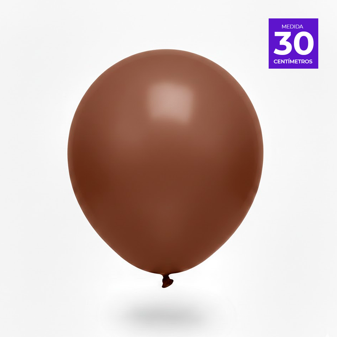 GLOBO LISO R12 X25U CAFE CLARO
