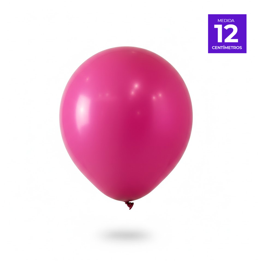 GLOBO LISO R5 X25U FUCSIA FUNNY