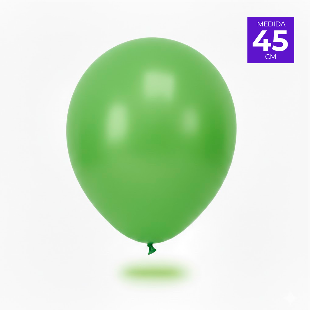 GLOBO LISO R18 X3U VERDE FUNNY