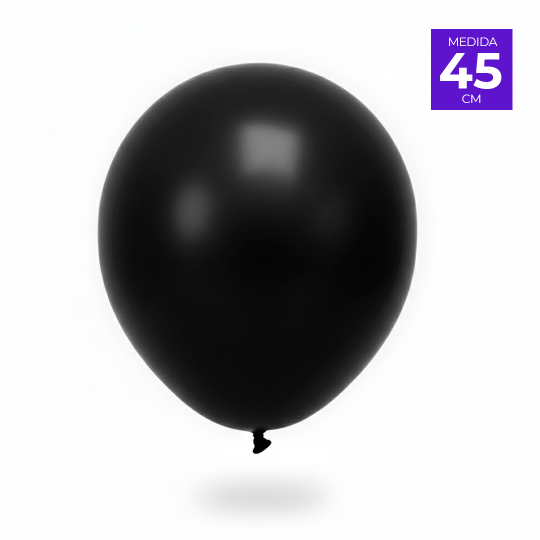 GLOBO LISO R18 X3U NEGRO FUNNY