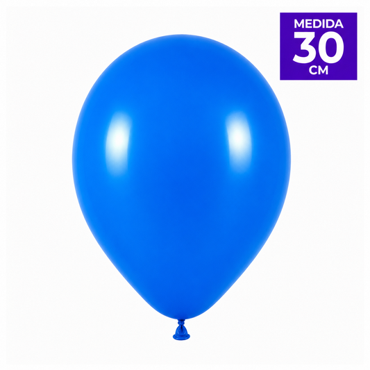 GLOBO LISO AZUL R12 X50U