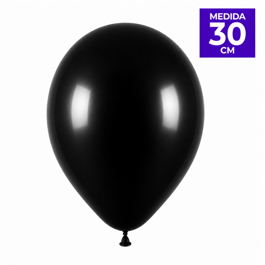 GLOBO LISO NEGRO R12 X50U