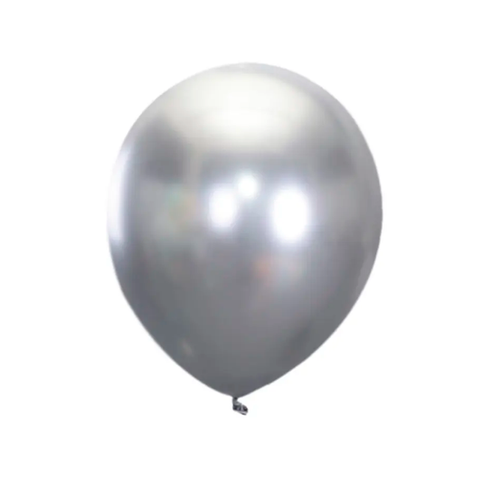 GLOBO CROMADO R18 X3U PLATEADO FUNNY